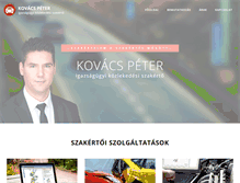 Tablet Screenshot of kovacspeter.eu